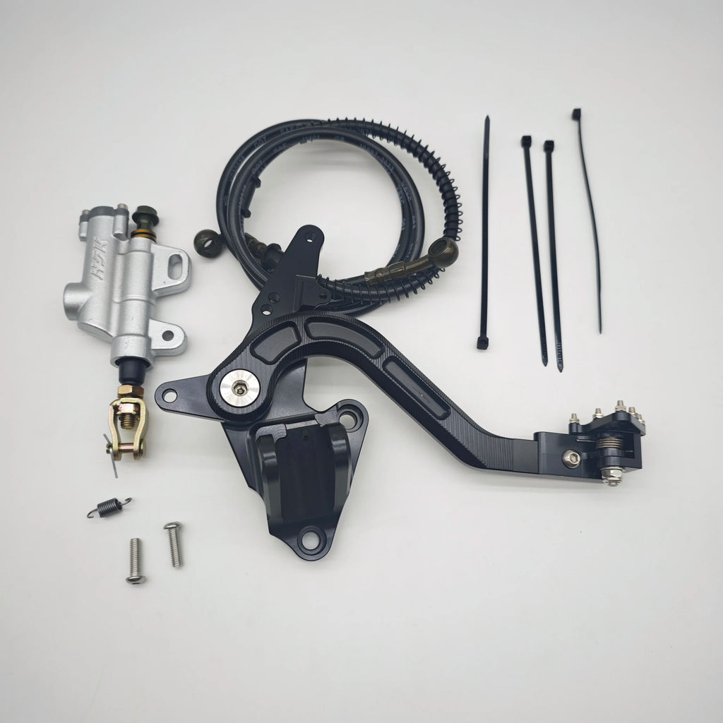 Ultra Bee Footbrake - Master Cylinder, Footbrake Lever, Brakeline - For Surron Ultra Bee