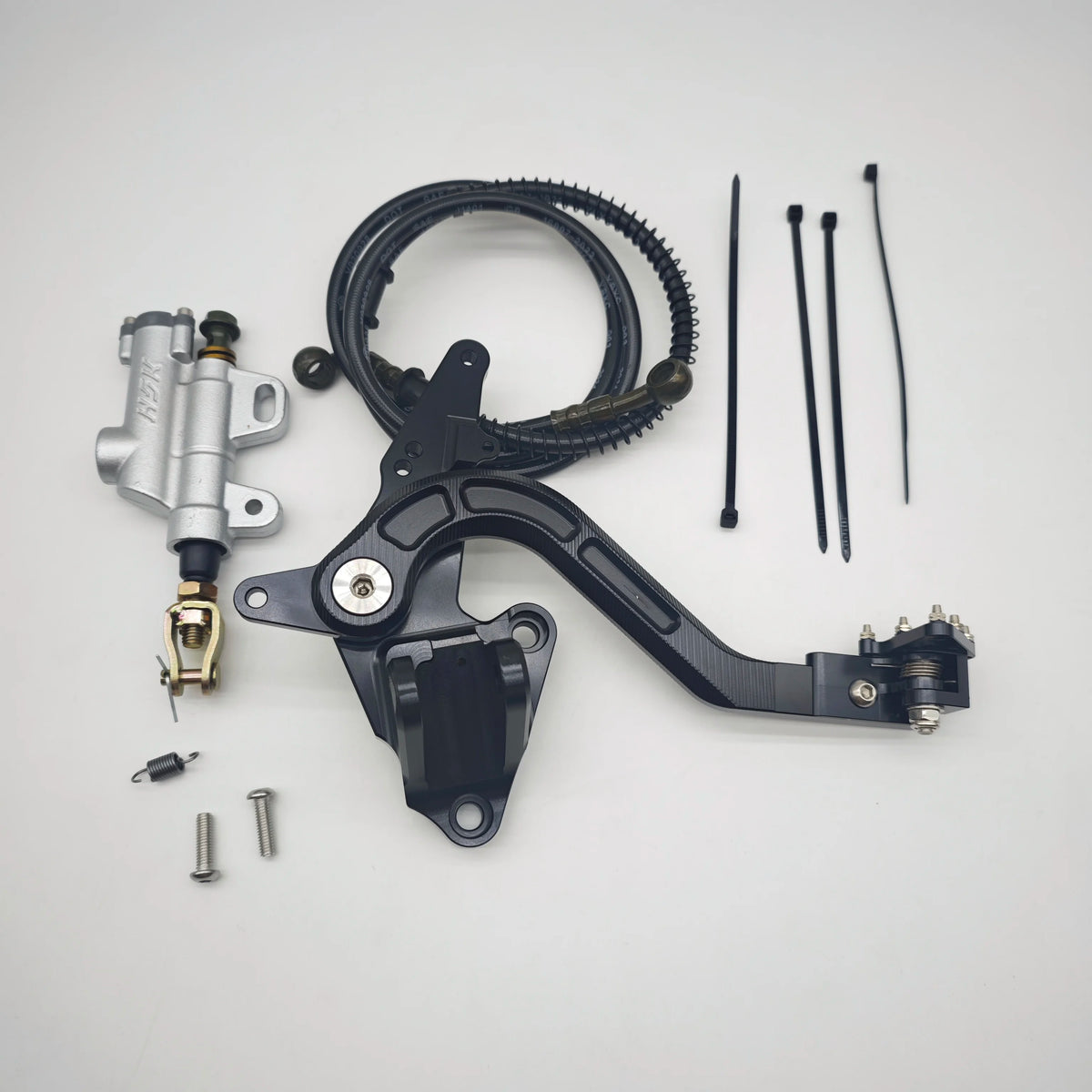 Ultra Bee Footbrake - Master Cylinder, Footbrake Lever, Brakeline - For Surron Ultra Bee