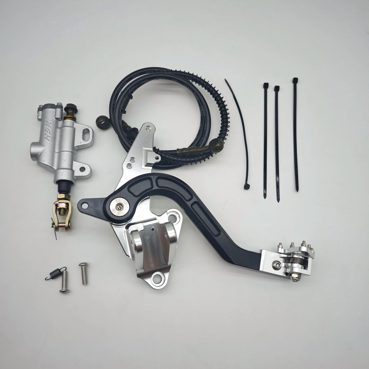 Ultra Bee Footbrake - Master Cylinder, Footbrake Lever, Brakeline - For Surron Ultra Bee