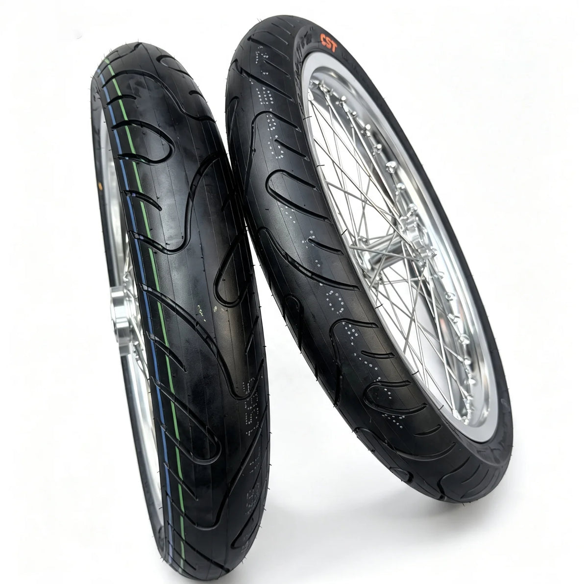 Surron Light Bee Chrome Supermoto Wheelset