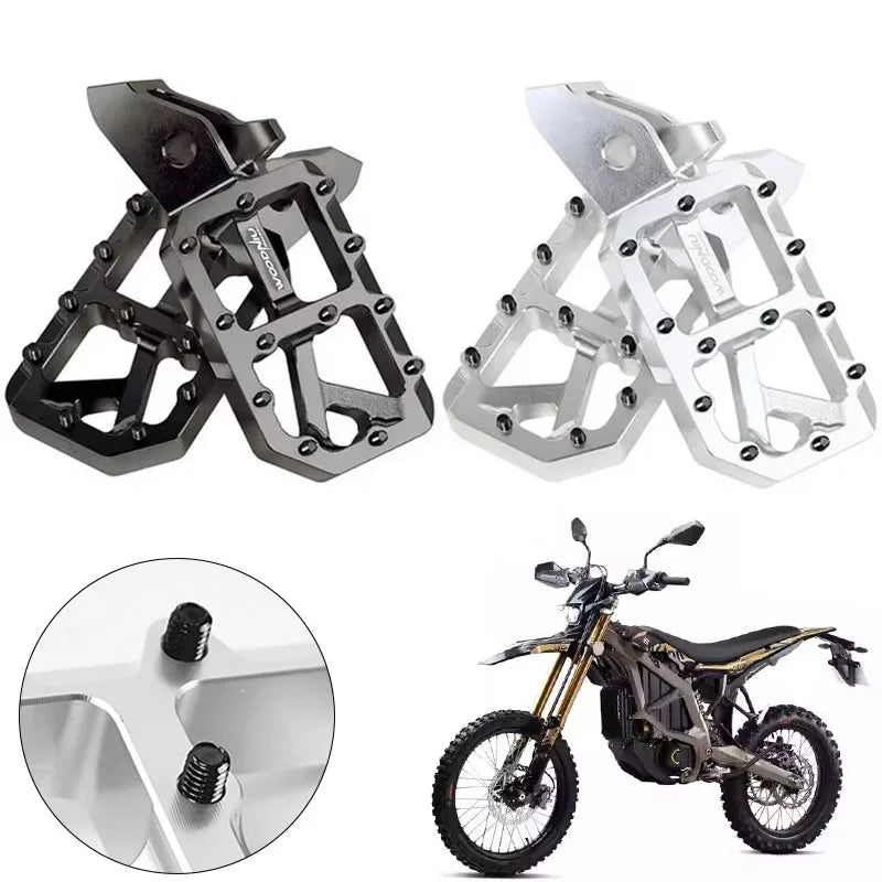 Foot Pedal for SURRON Pegs Ultra Bee Motorcycles Customized Modified Foot Pegs for SurRon Electric Bike Motorcycle Accessories