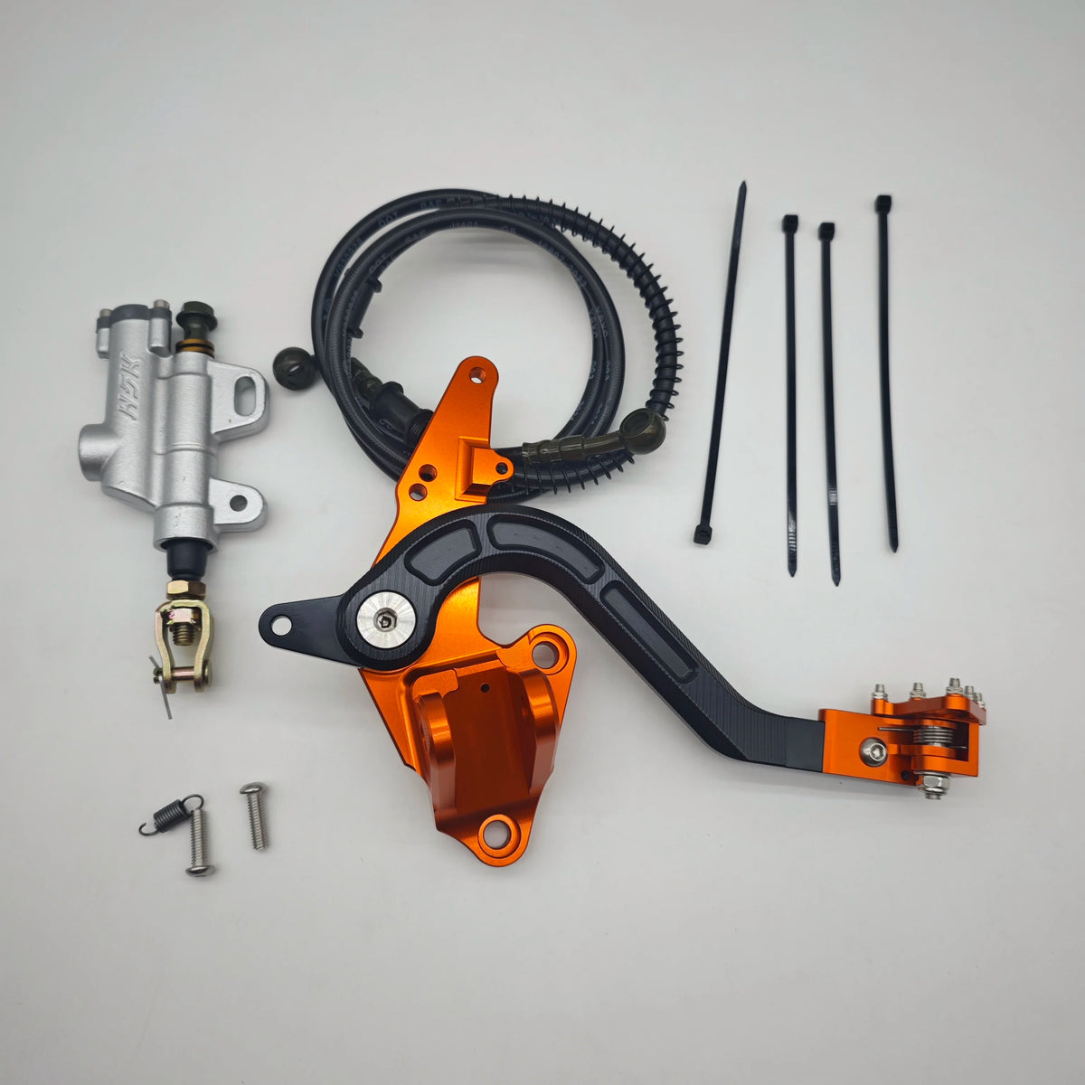 Ultra Bee Footbrake - Master Cylinder, Footbrake Lever, Brakeline - For Surron Ultra Bee