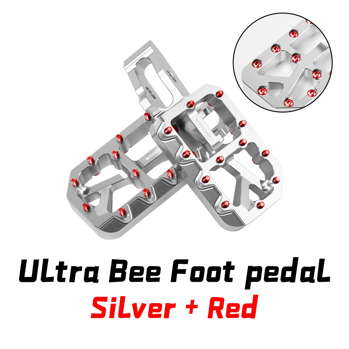 Foot Pedal for SURRON Pegs Ultra Bee Motorcycles Customized Modified Foot Pegs for SurRon Electric Bike Motorcycle Accessories