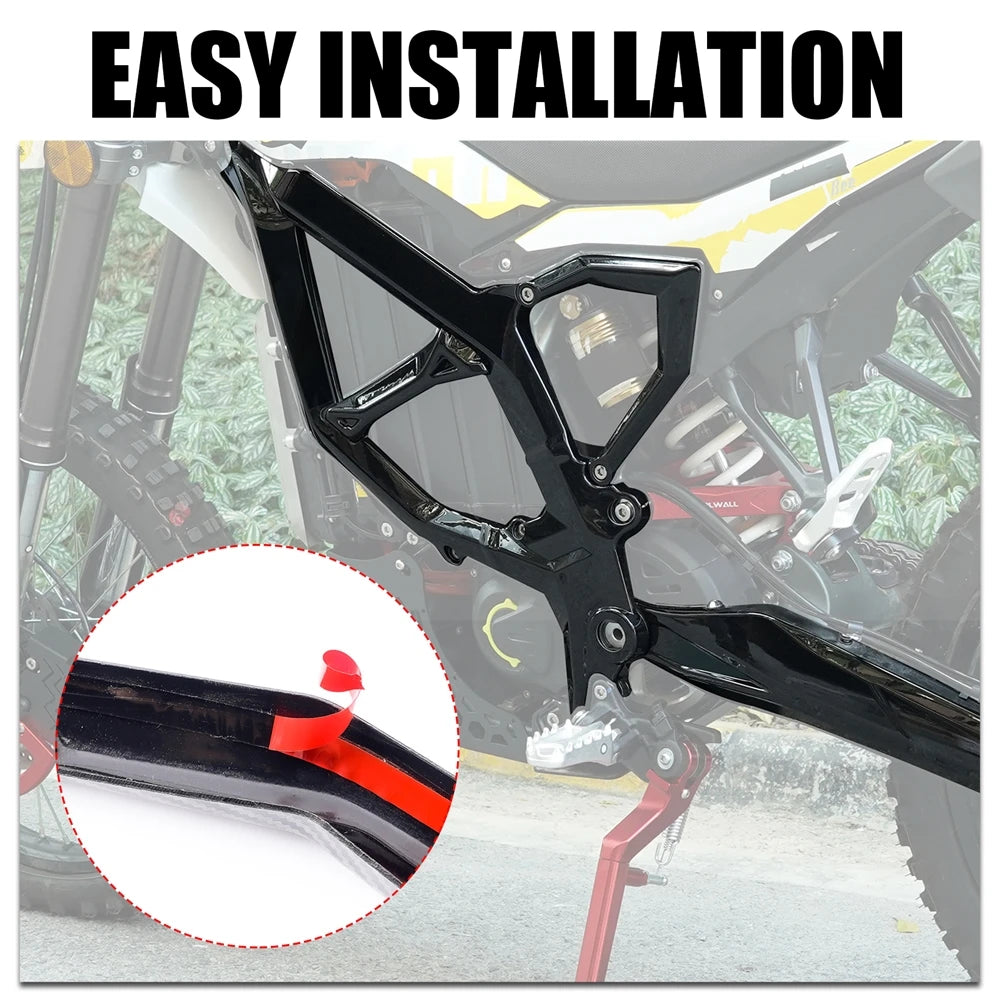 Ultra Bee Frame Guards -  Glossy Black/ Carbon Fiber