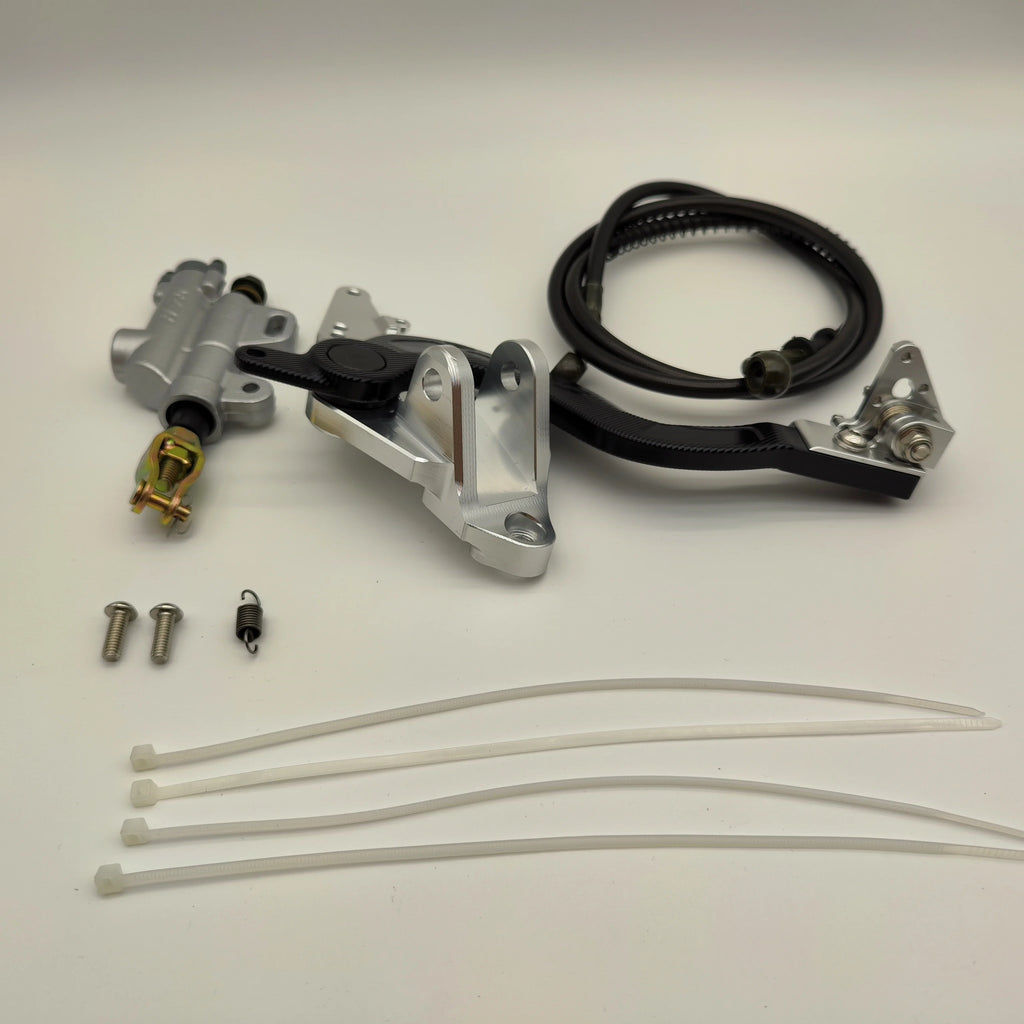 Ultra Bee Footbrake - Master Cylinder, Footbrake Lever, Brakeline - For Surron Ultra Bee