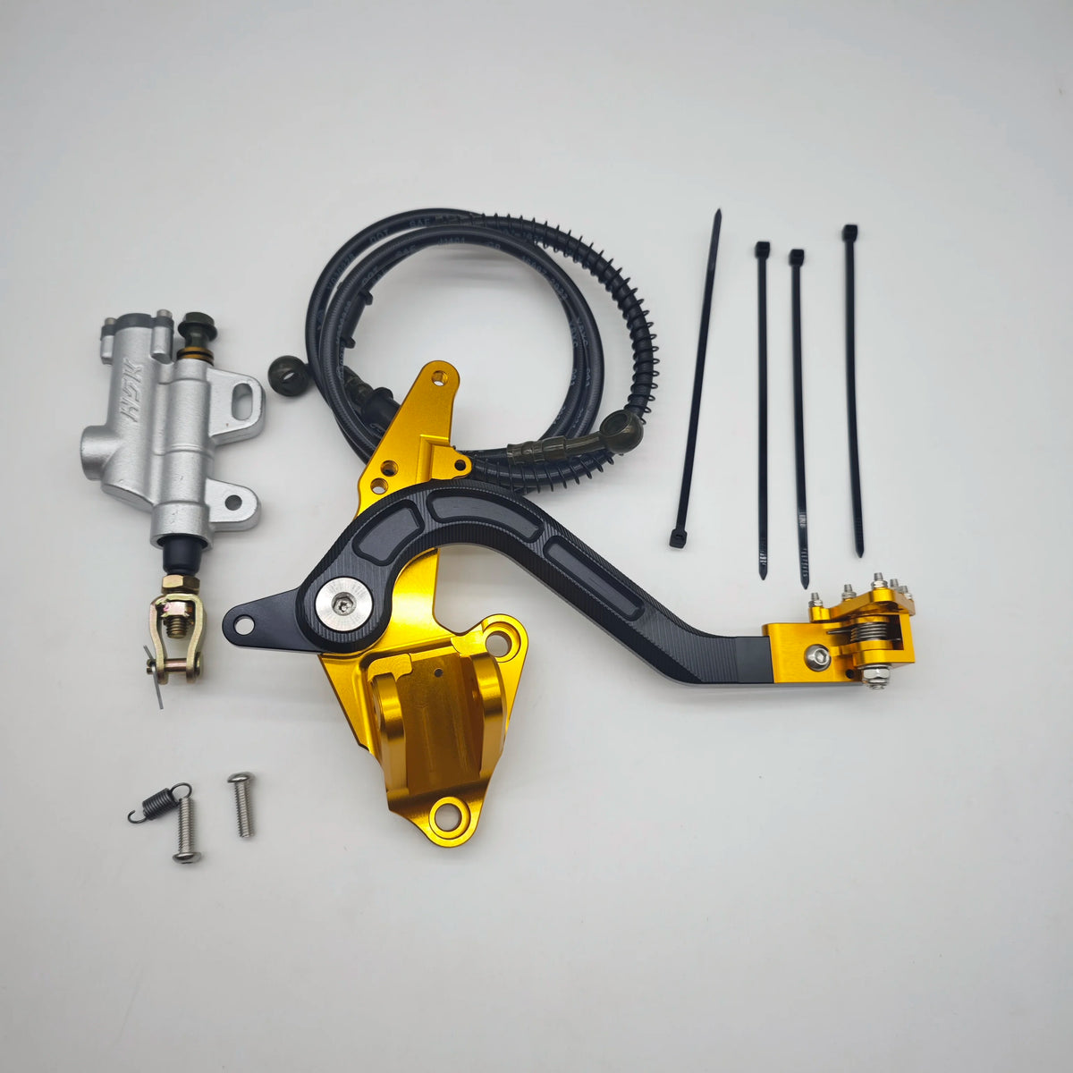 Ultra Bee Footbrake - Master Cylinder, Footbrake Lever, Brakeline - For Surron Ultra Bee