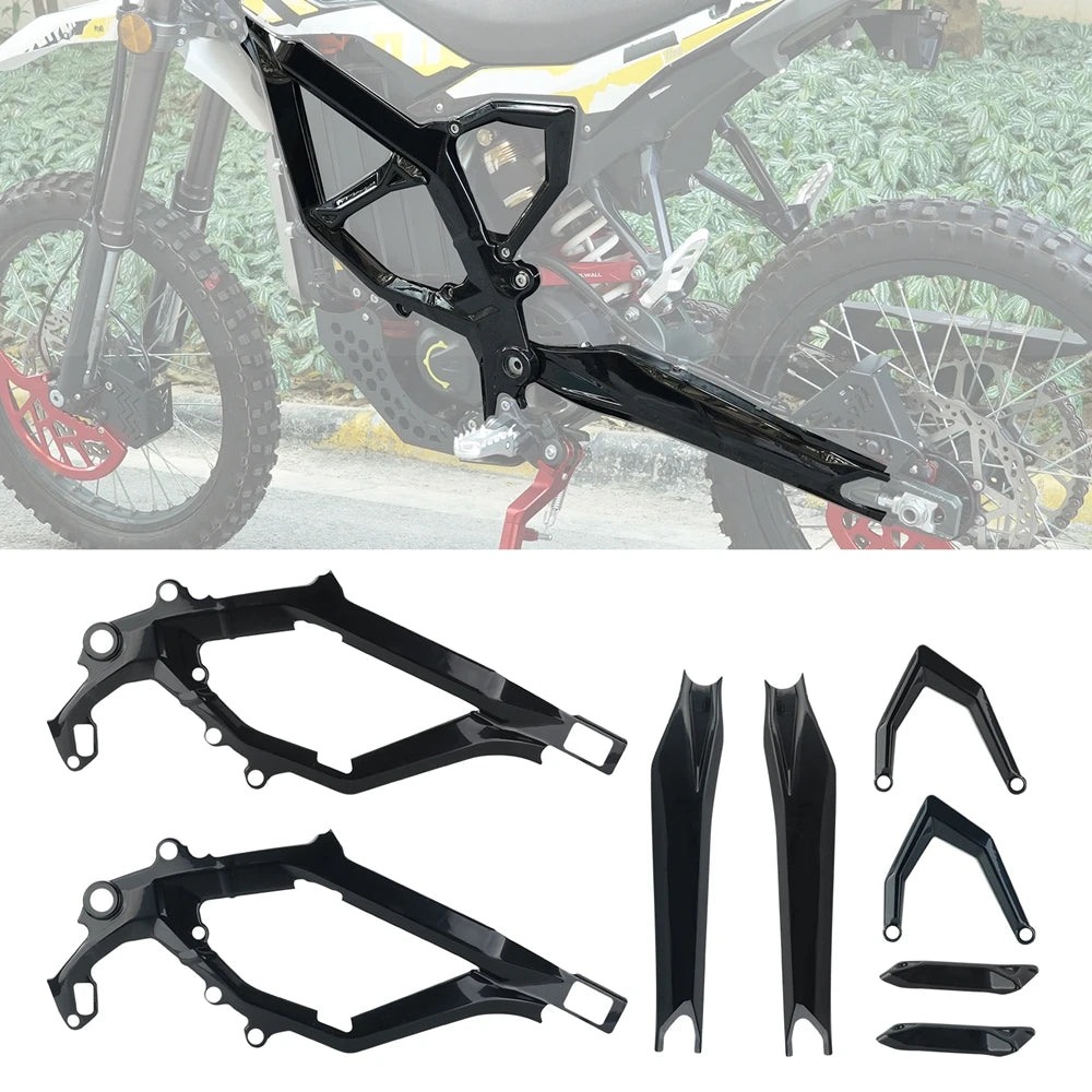 Ultra Bee Frame Guards -  Glossy Black/ Carbon Fiber