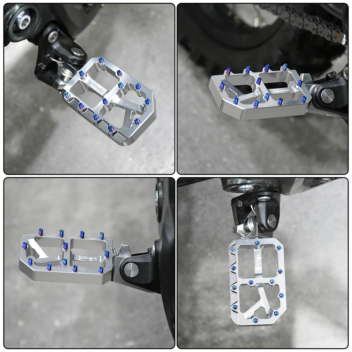 Foot Pedal for SURRON Pegs Ultra Bee Motorcycles Customized Modified Foot Pegs for SurRon Electric Bike Motorcycle Accessories
