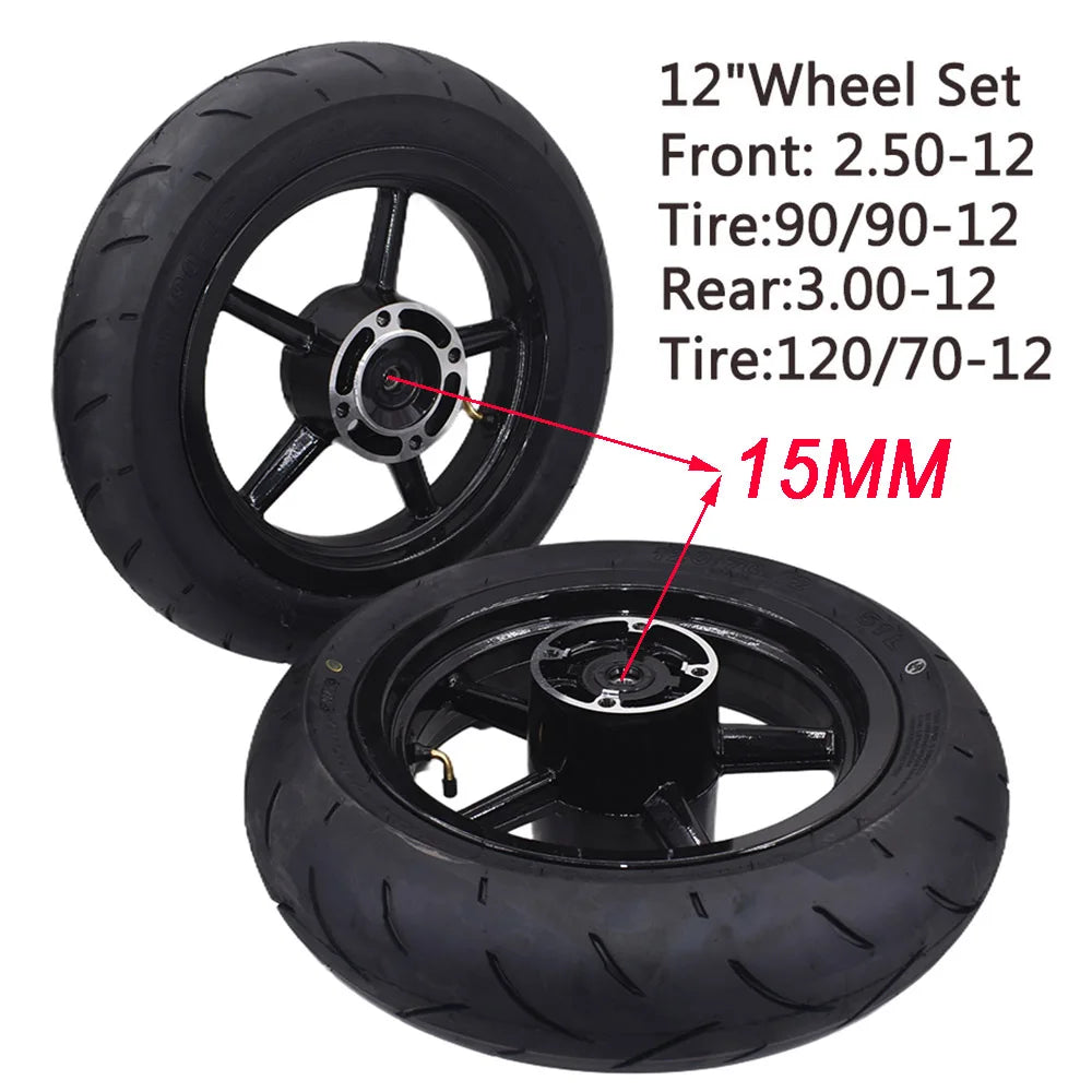 Yozma, Tuttio, Heybike - 12 Inch Supermoto Wheelset