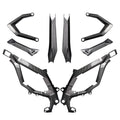 Ultra Bee Frame Guards -  Glossy Black/ Carbon Fiber