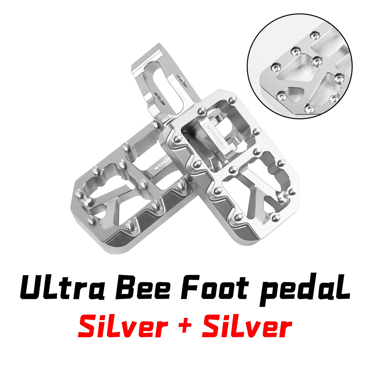 Foot Pedal for SURRON Pegs Ultra Bee Motorcycles Customized Modified Foot Pegs for SurRon Electric Bike Motorcycle Accessories