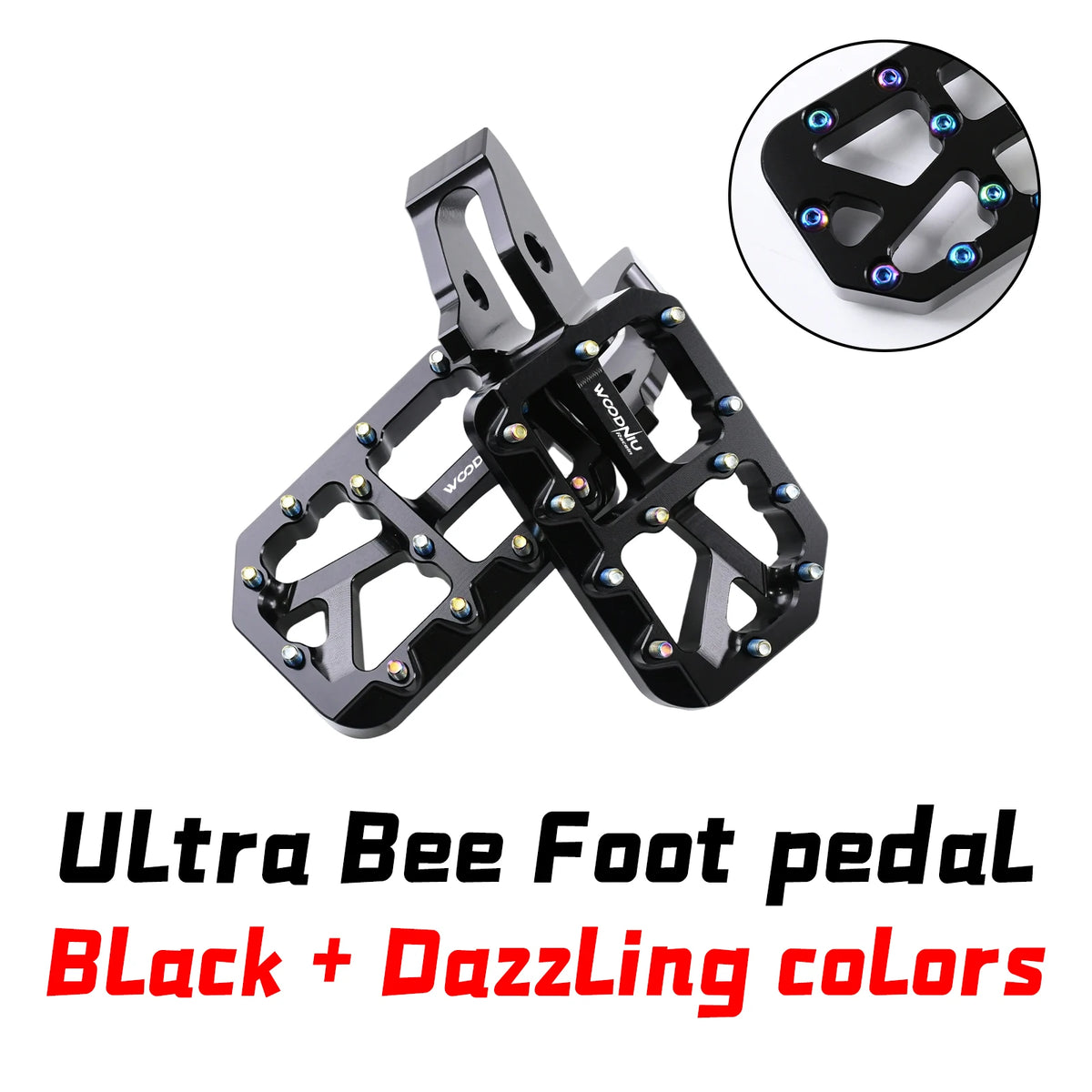 Foot Pedal for SURRON Pegs Ultra Bee Motorcycles Customized Modified Foot Pegs for SurRon Electric Bike Motorcycle Accessories