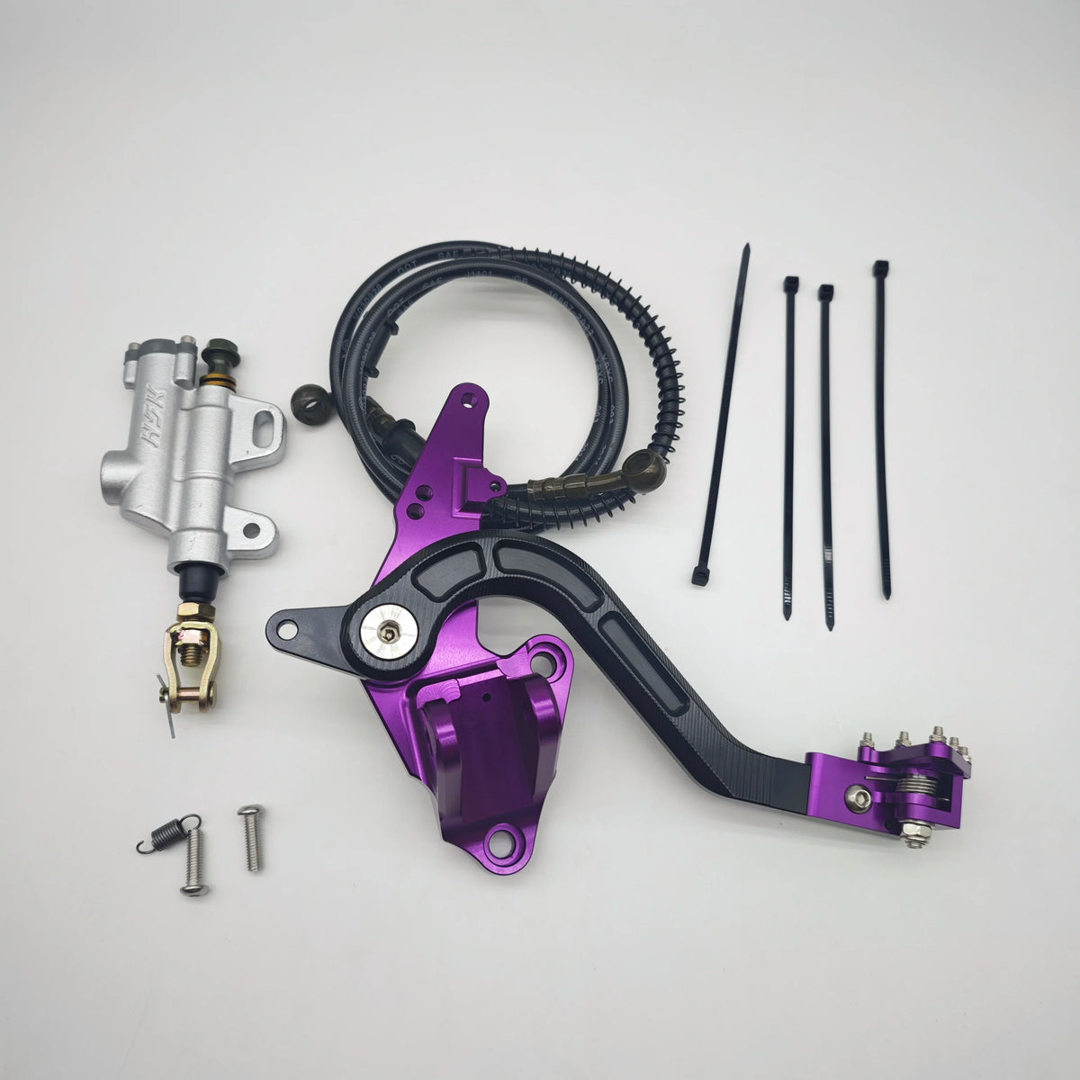 Ultra Bee Footbrake - Master Cylinder, Footbrake Lever, Brakeline - For Surron Ultra Bee