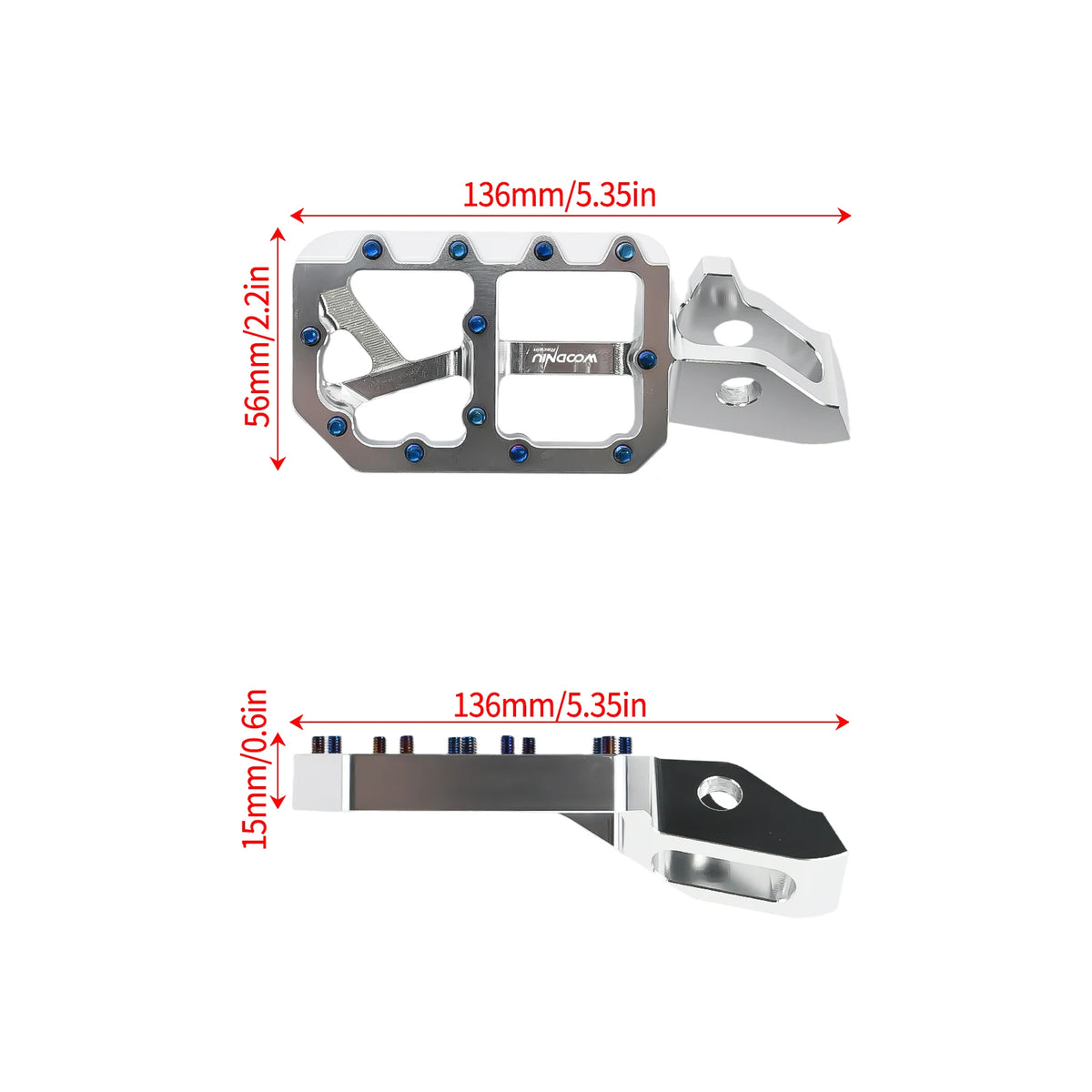 Foot Pedal for SURRON Pegs Ultra Bee Motorcycles Customized Modified Foot Pegs for SurRon Electric Bike Motorcycle Accessories