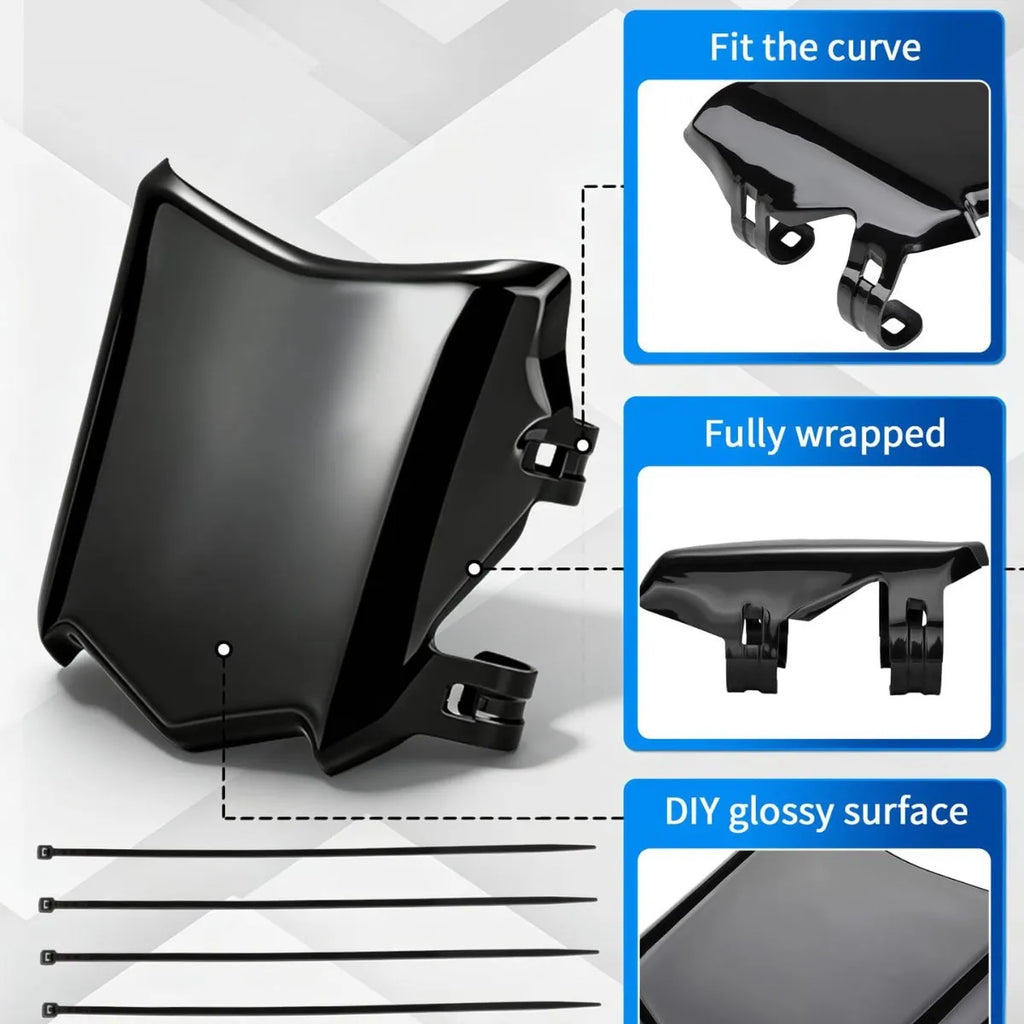 Glossy Black Motocutz Plate For All E-Motos