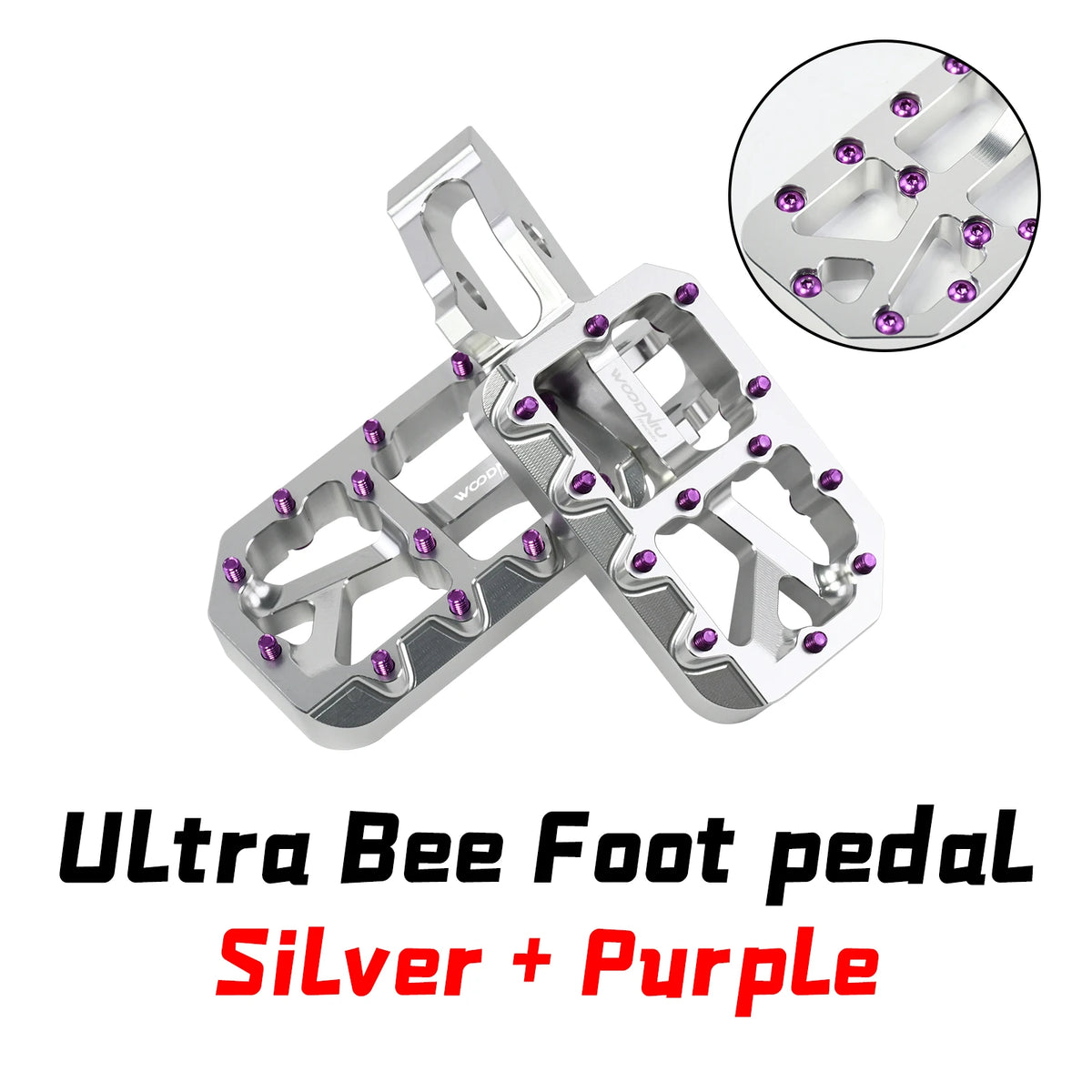 Foot Pedal for SURRON Pegs Ultra Bee Motorcycles Customized Modified Foot Pegs for SurRon Electric Bike Motorcycle Accessories