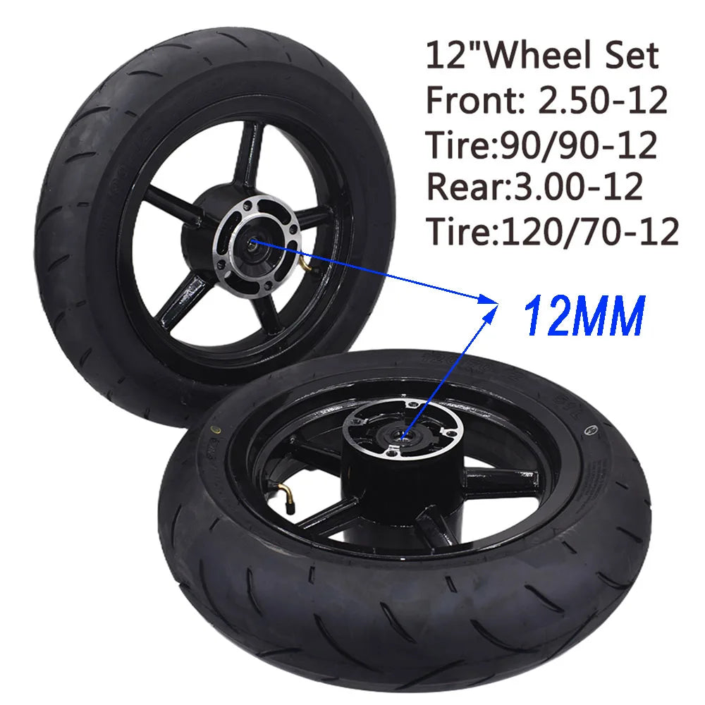 Yozma, Tuttio, Heybike - 12 Inch Supermoto Wheelset